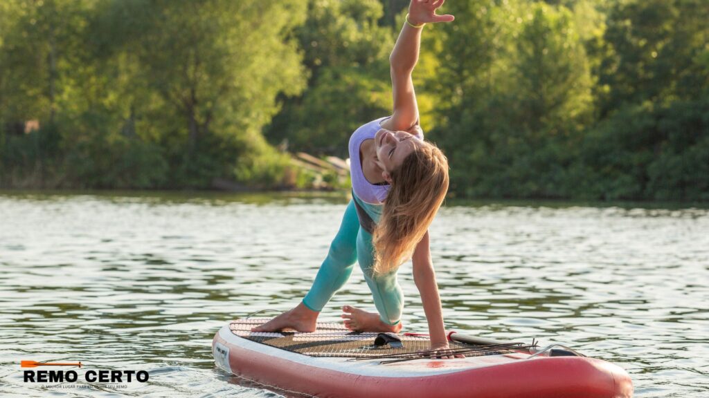 Melhor prancha para SUP paddle yoga