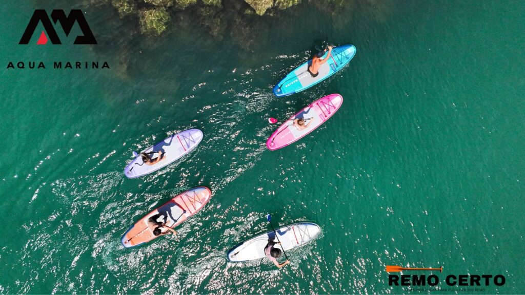 Prancha Stand Up Aqua Marina: 8 melhores pranchas insuflável SUP paddle boards
