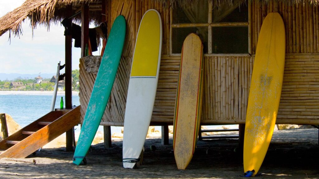 Prancha de surf softboard