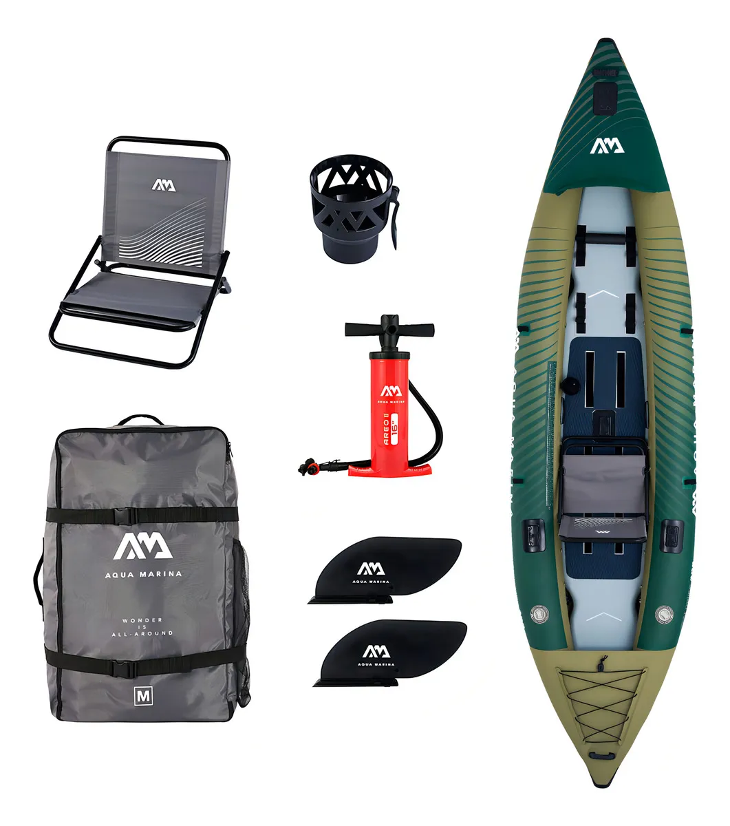 Caiaque infalvel de pesca Aquamarine